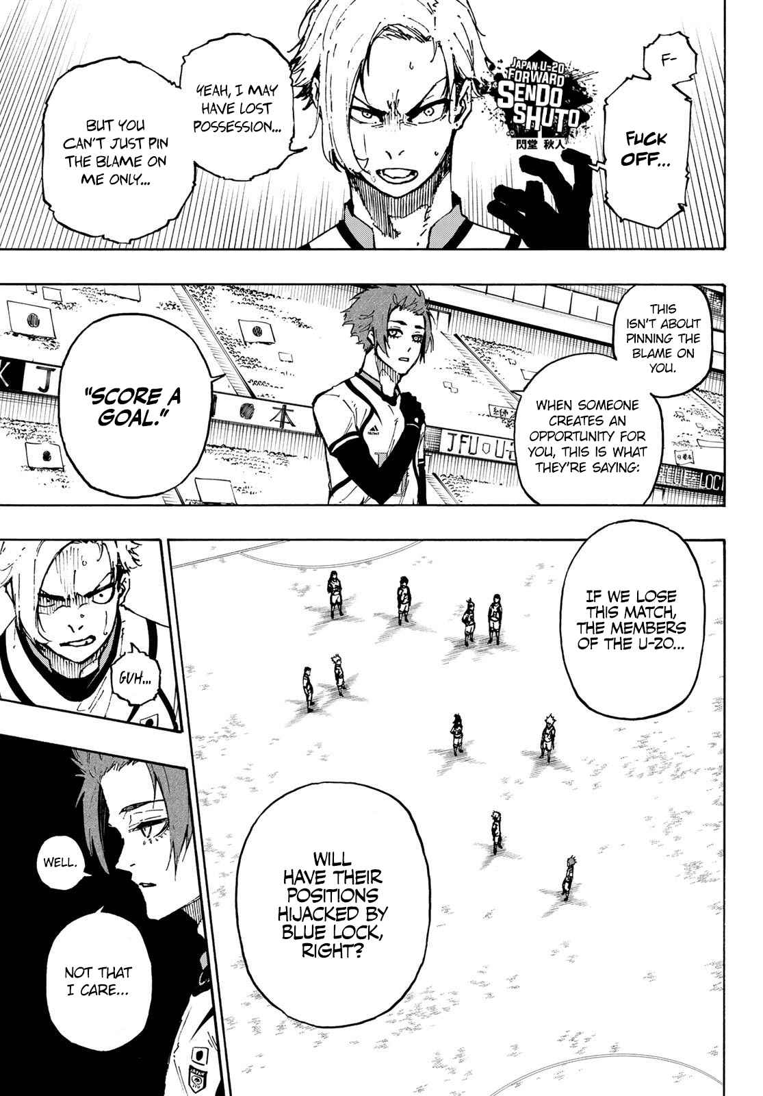 Blue Lock Ch. 121 1st Half