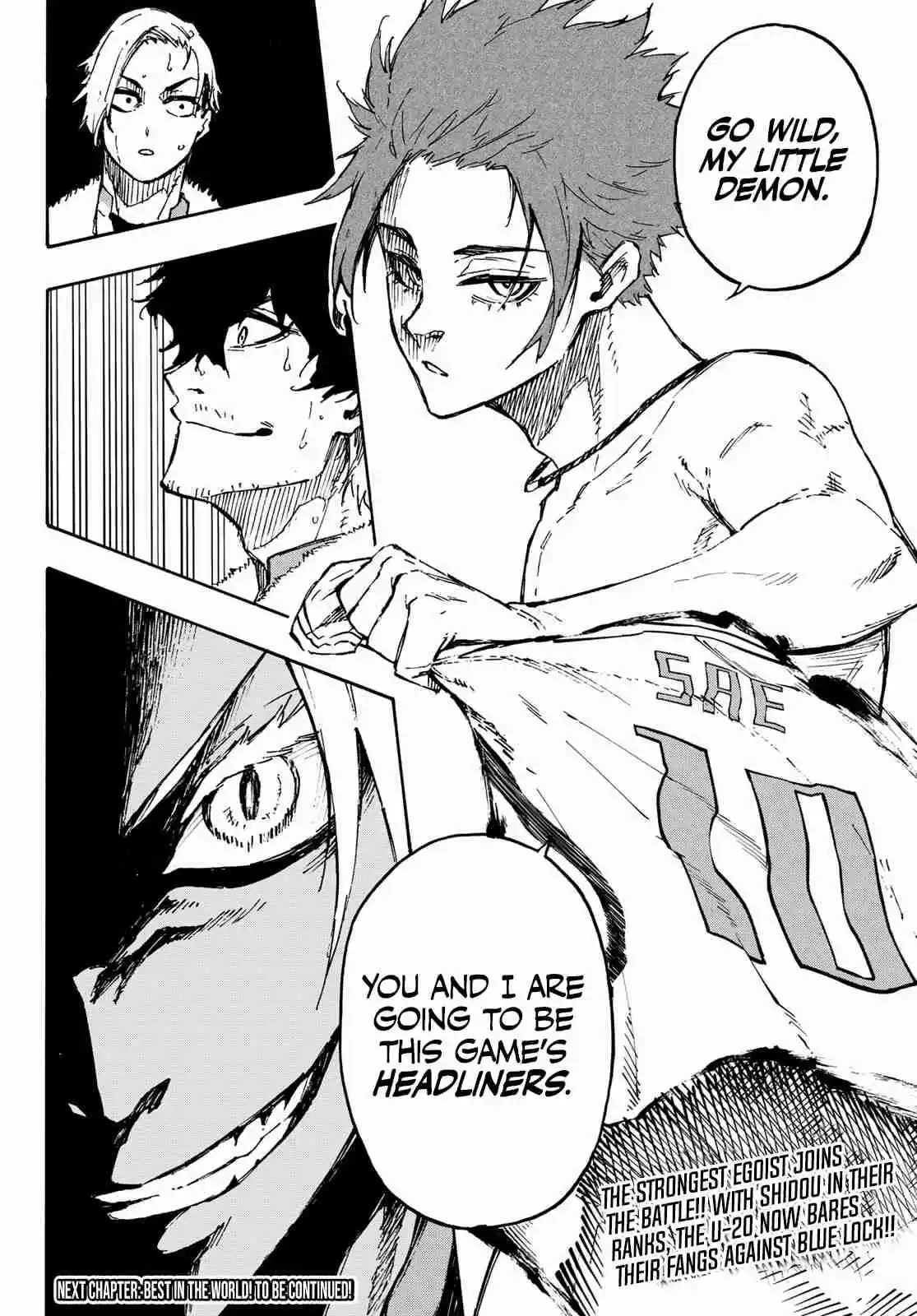 Blue Lock Ch. 122 Headliner