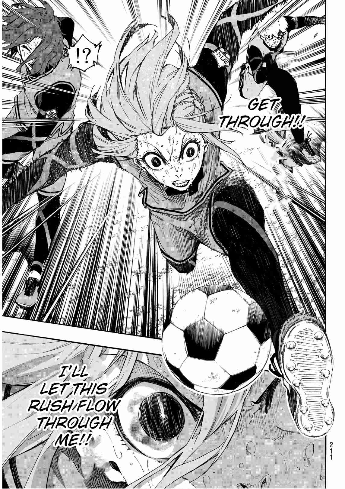 Blue Lock Ch. 21 Get Through!