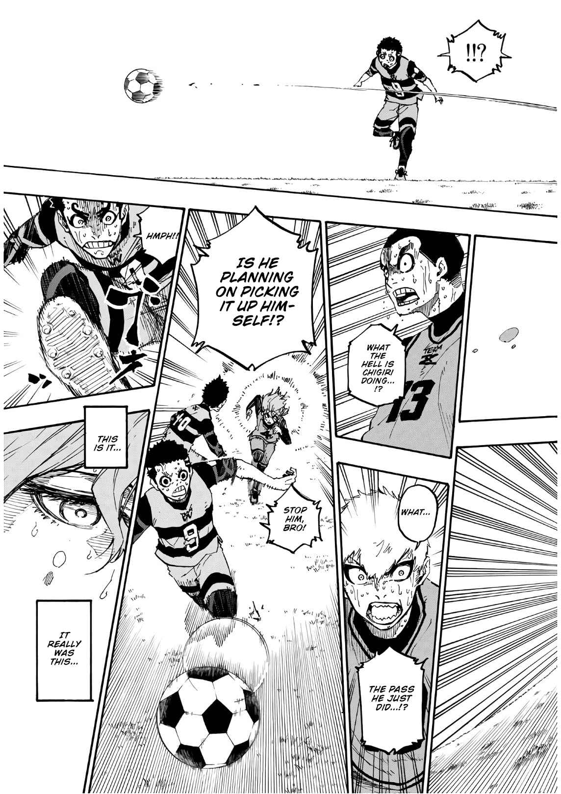 Blue Lock Ch. 21 Get Through!