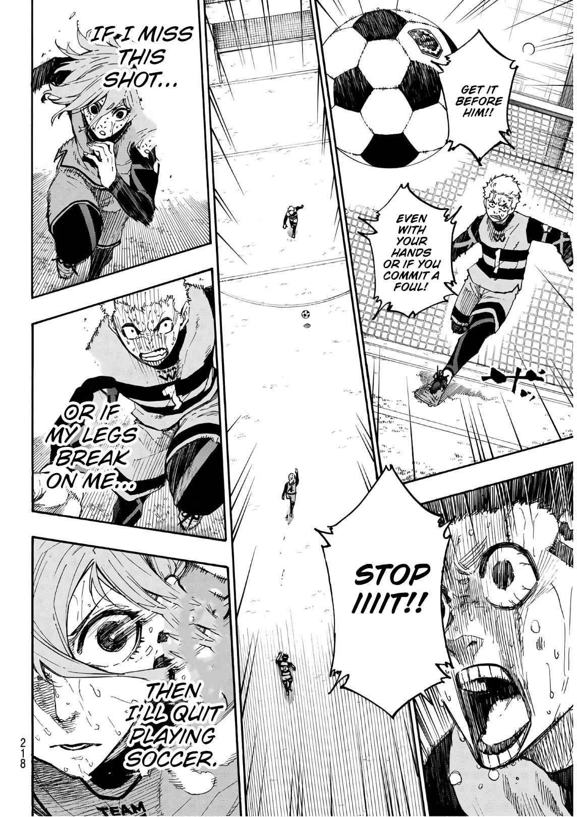 Blue Lock Ch. 21 Get Through!