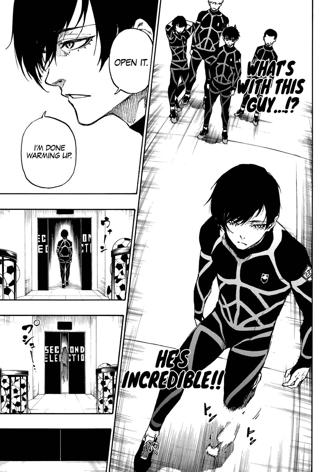 Blue Lock Ch. 40 Second selection