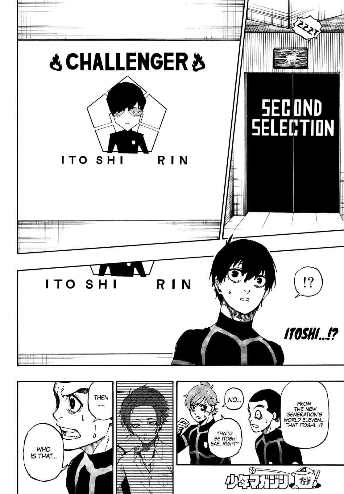 Blue Lock Ch. 40 Second selection