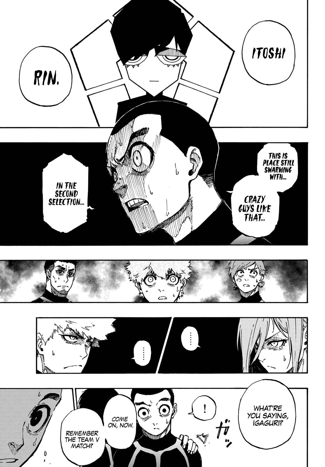 Blue Lock Ch. 40 Second selection