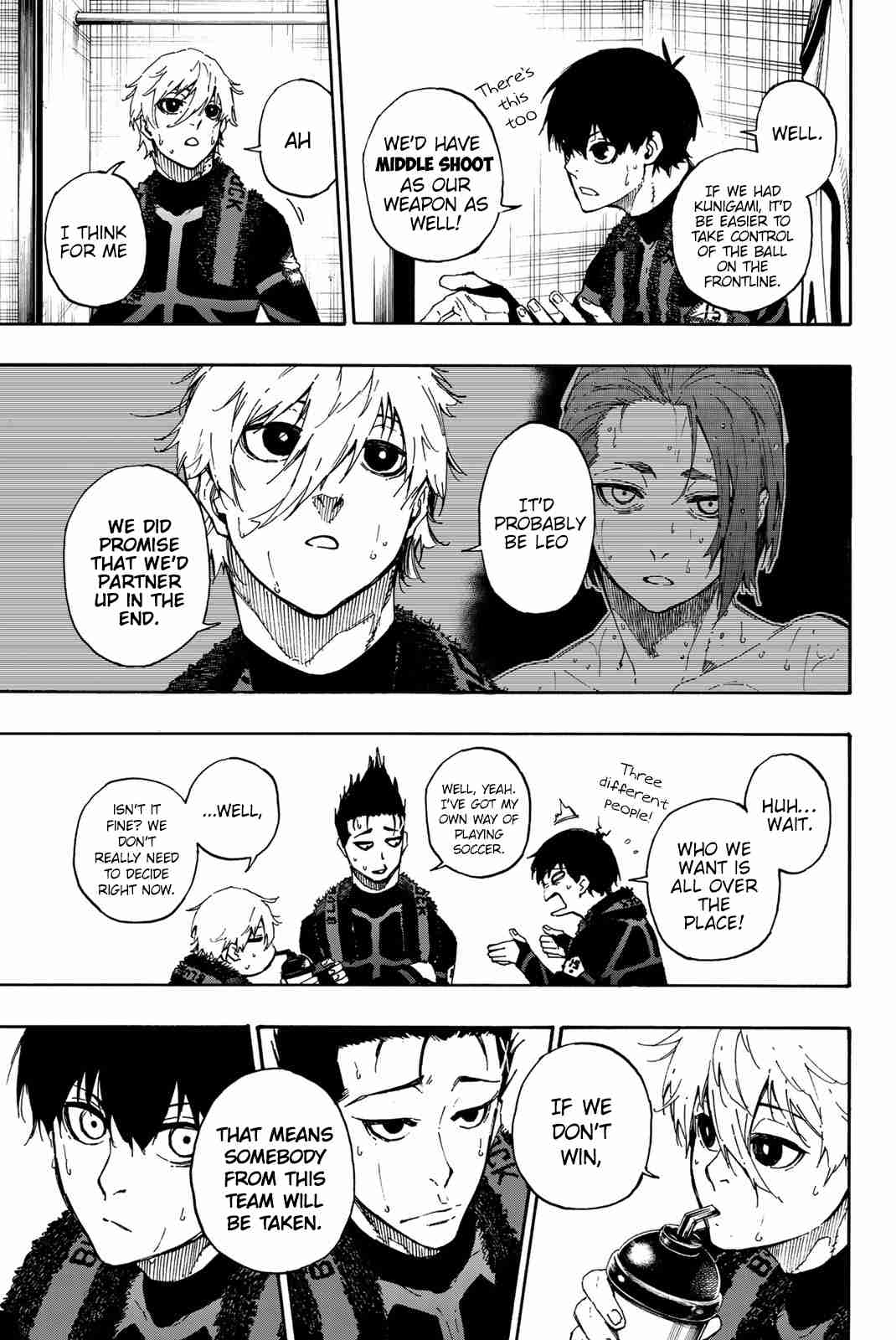 Blue Lock Ch. 58 The Deciding Match