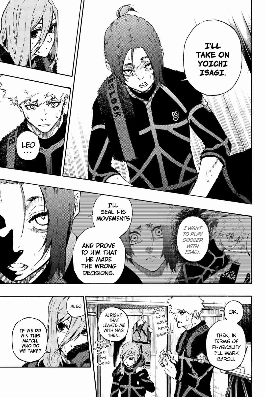 Blue Lock Ch. 58 The Deciding Match