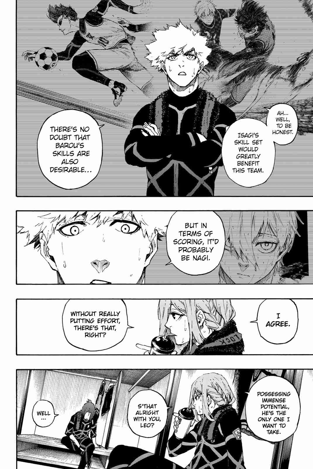 Blue Lock Ch. 58 The Deciding Match