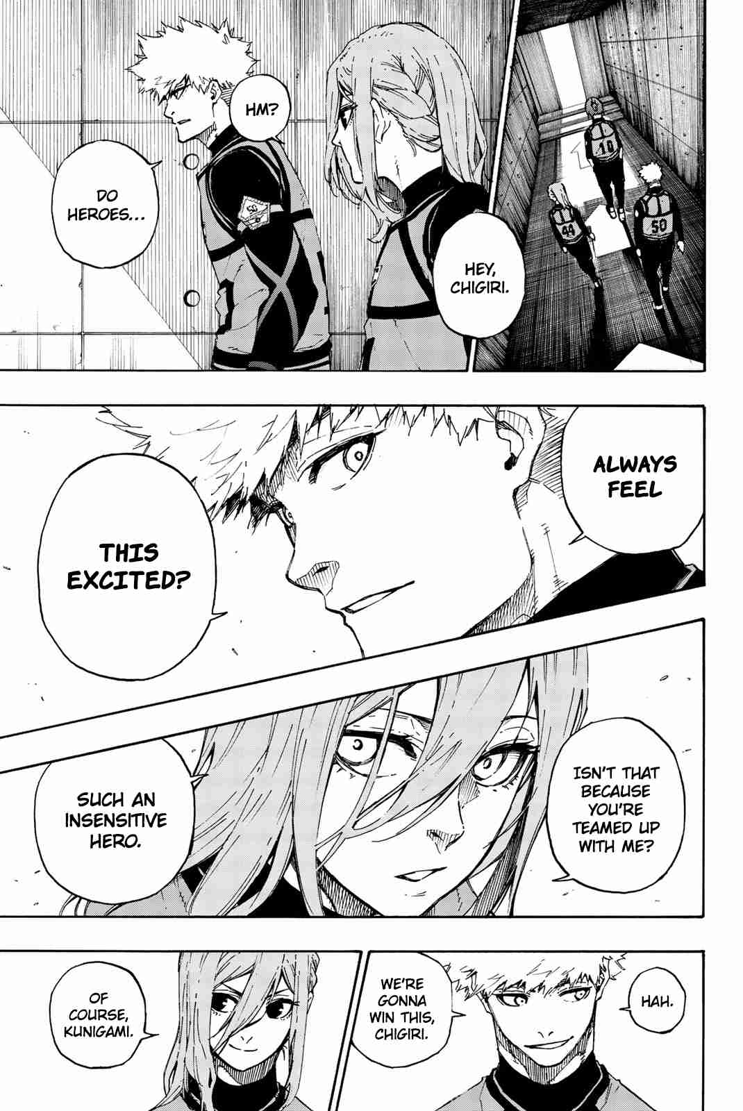 Blue Lock Ch. 58 The Deciding Match