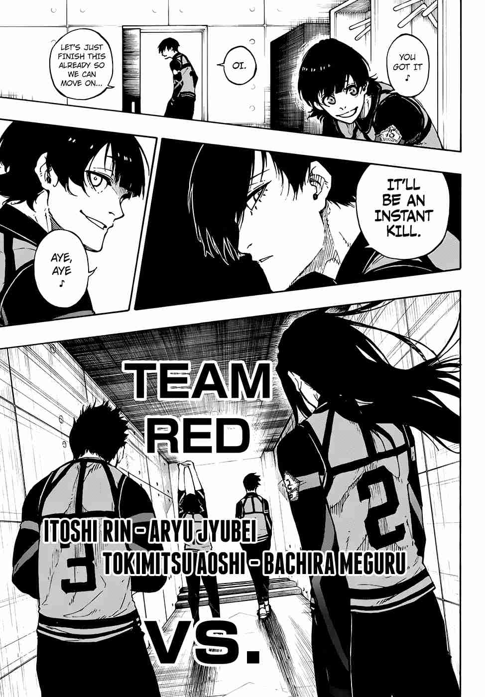 Blue Lock Ch. 72 Matchup