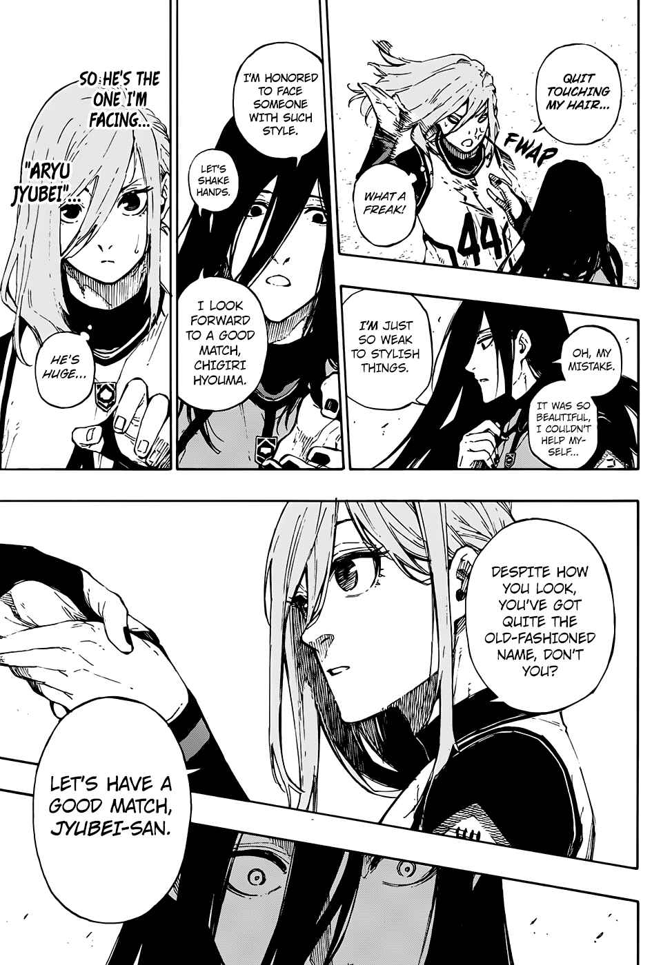 Blue Lock Ch. 72 Matchup