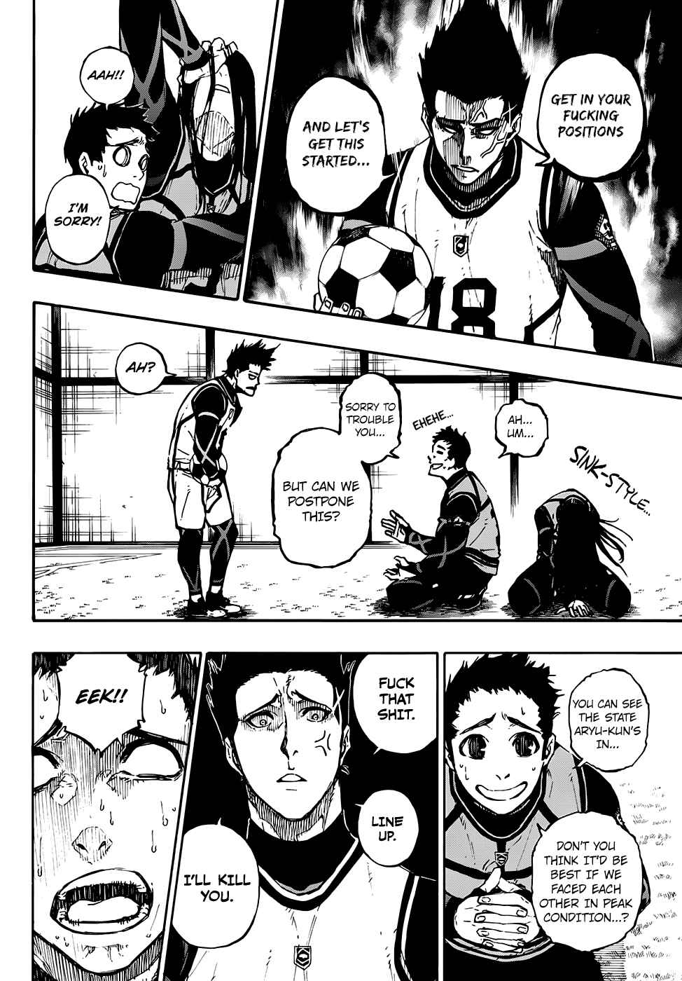 Blue Lock Ch. 72 Matchup