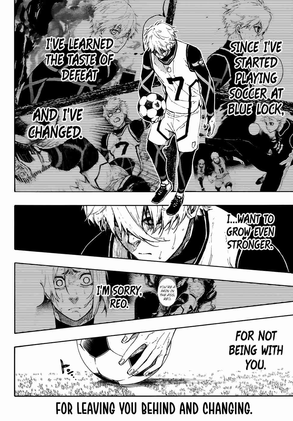 Blue Lock Ch. 76 I Can't Go Back