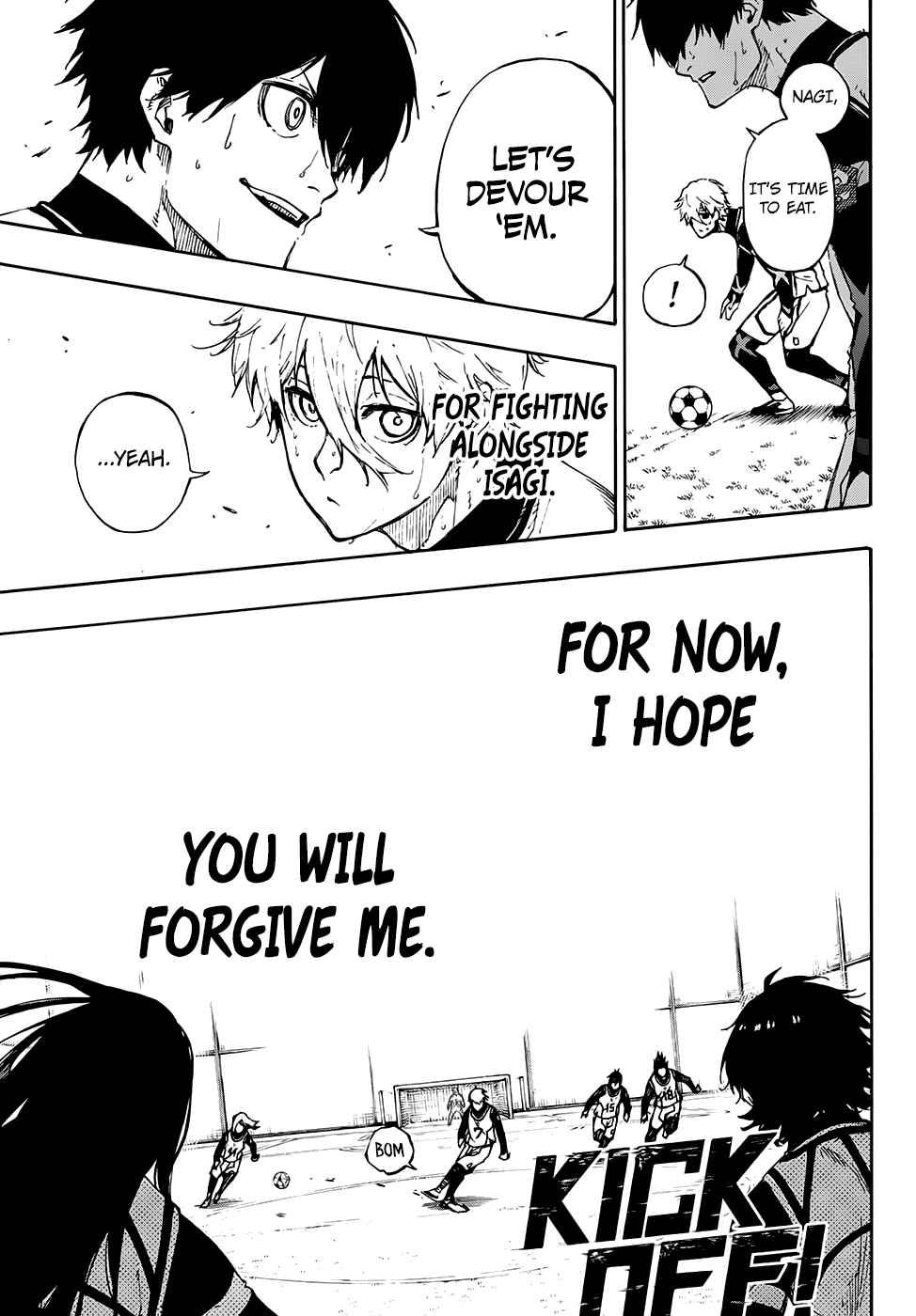 Blue Lock Ch. 76 I Can't Go Back