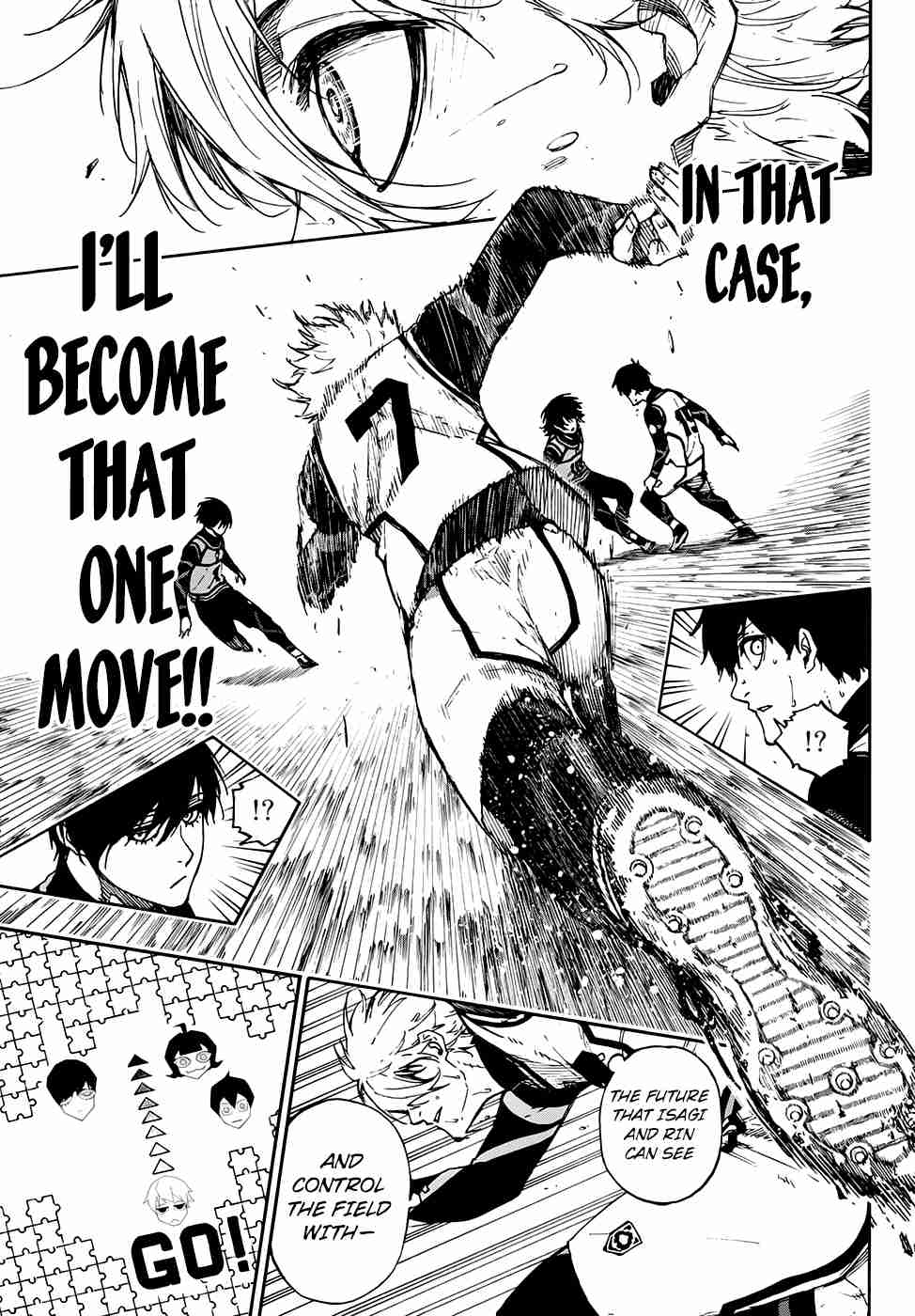 Blue Lock Ch. 76 I Can't Go Back