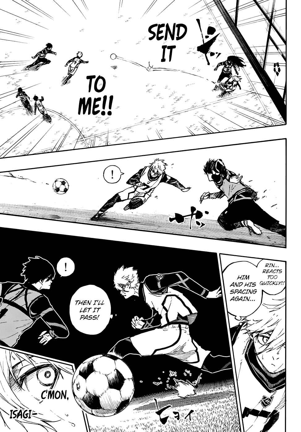 Blue Lock Ch. 76 I Can't Go Back