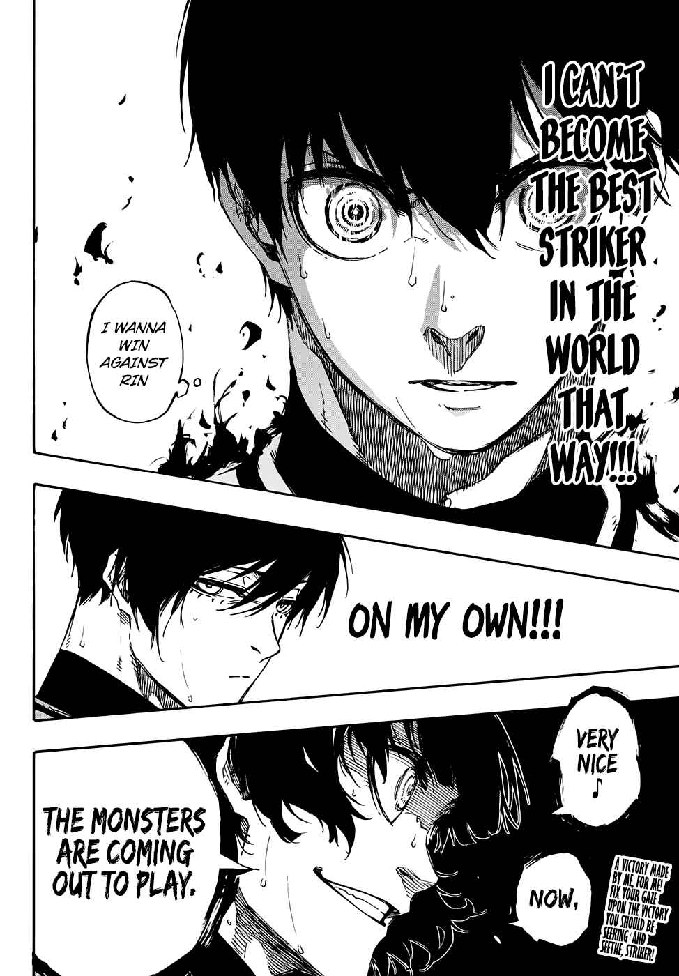 Blue Lock Ch. 76 I Can't Go Back