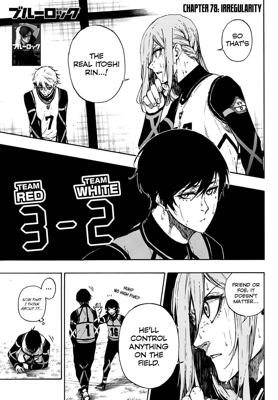 Blue Lock Ch. 78 Irregularity