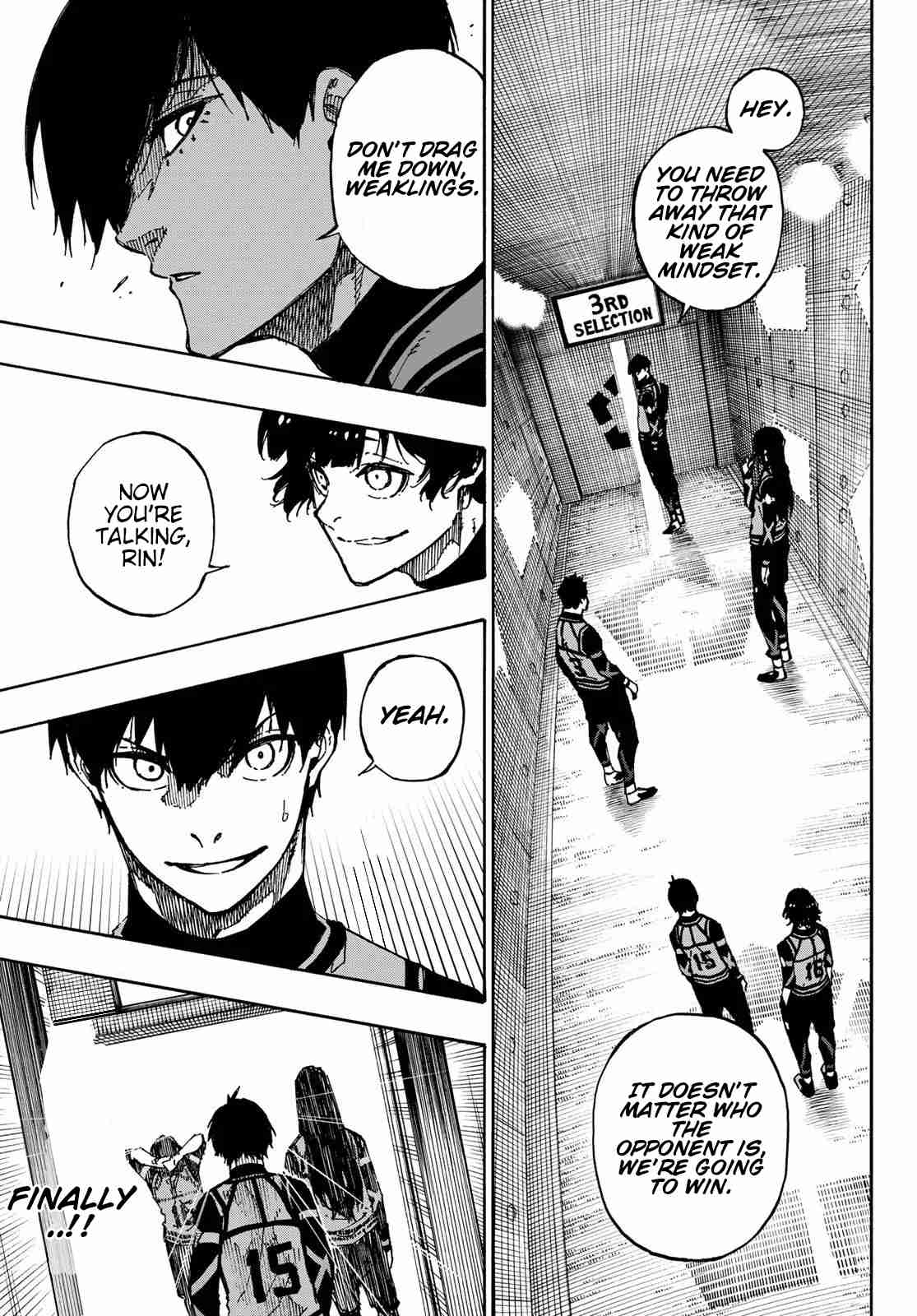 Blue Lock Ch. 90 Third Round Selection