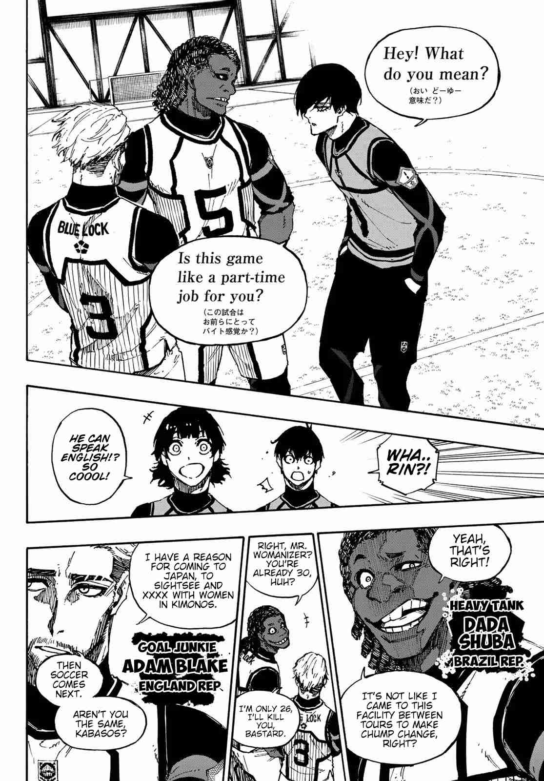 Blue Lock Ch. 90 Third Round Selection