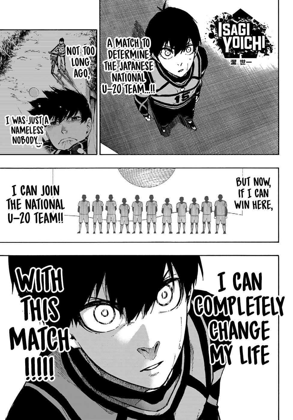 Blue Lock Ch. 95 Tryout