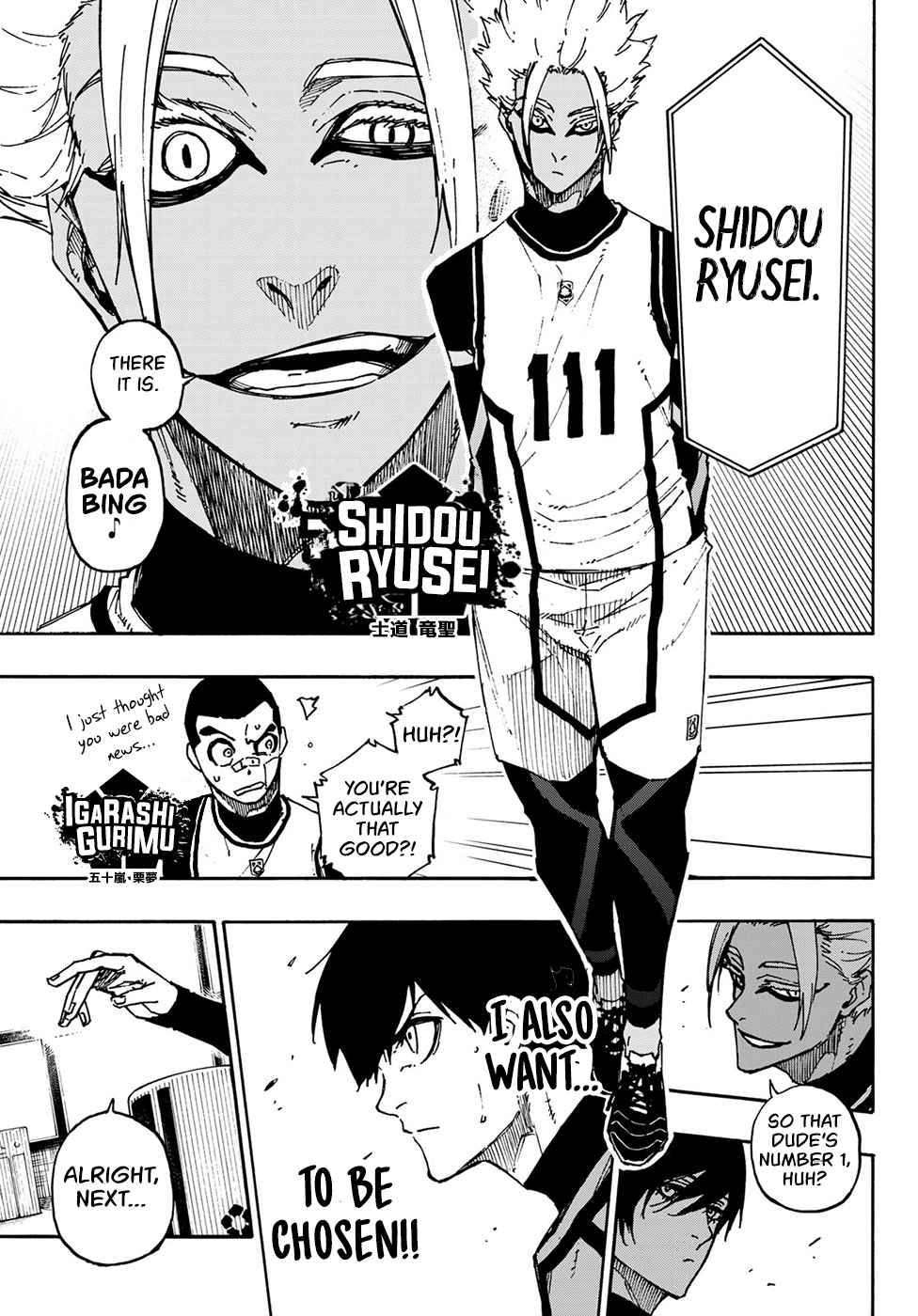 Blue Lock Ch. 95 Tryout