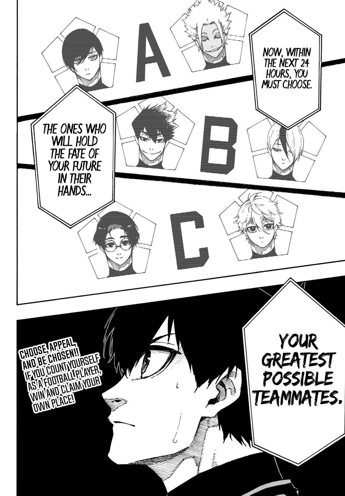 Blue Lock Ch. 95 Tryout