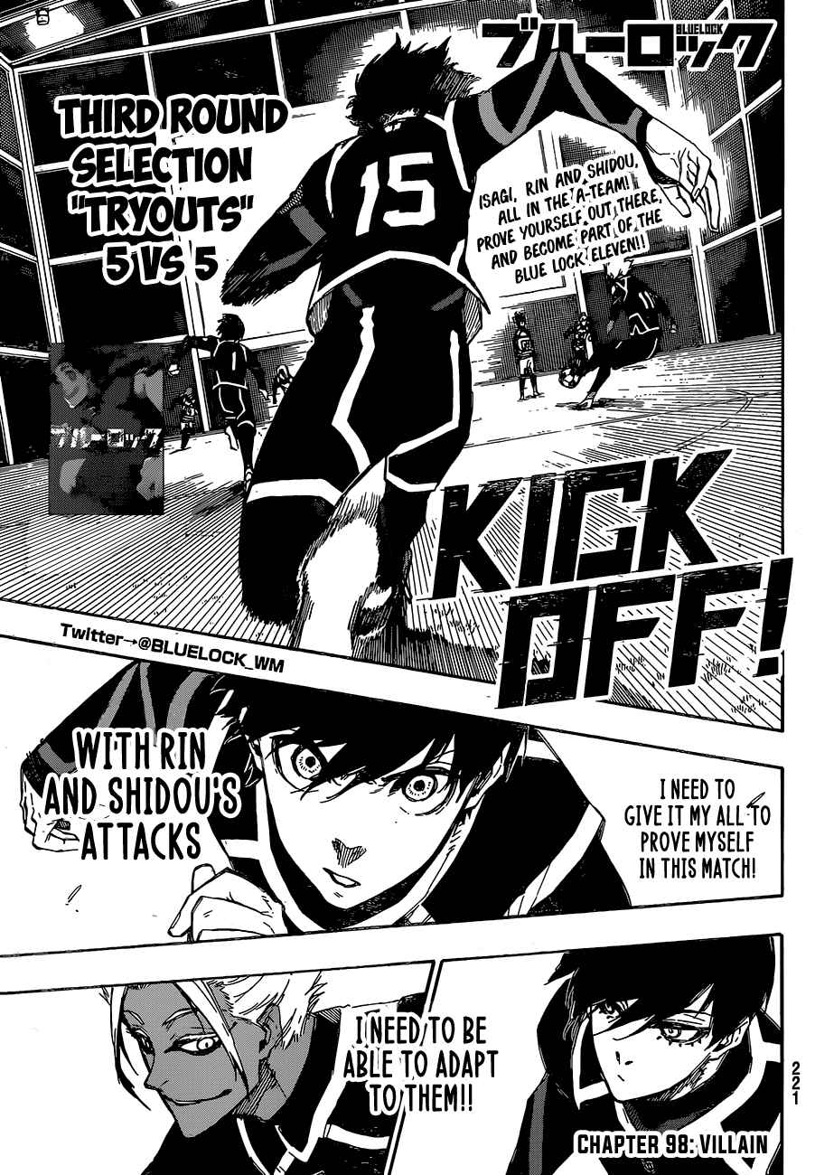 Blue Lock Ch. 98 Villain