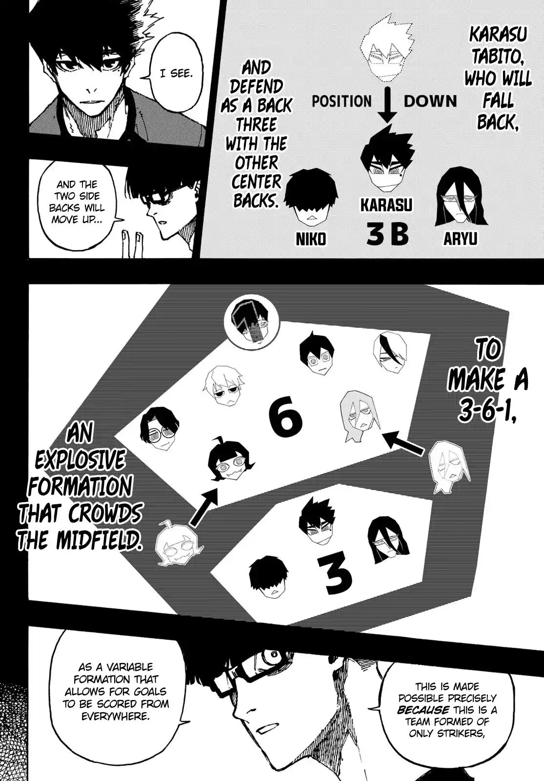 Blue Lock Chapter 113: Cops And Robbers