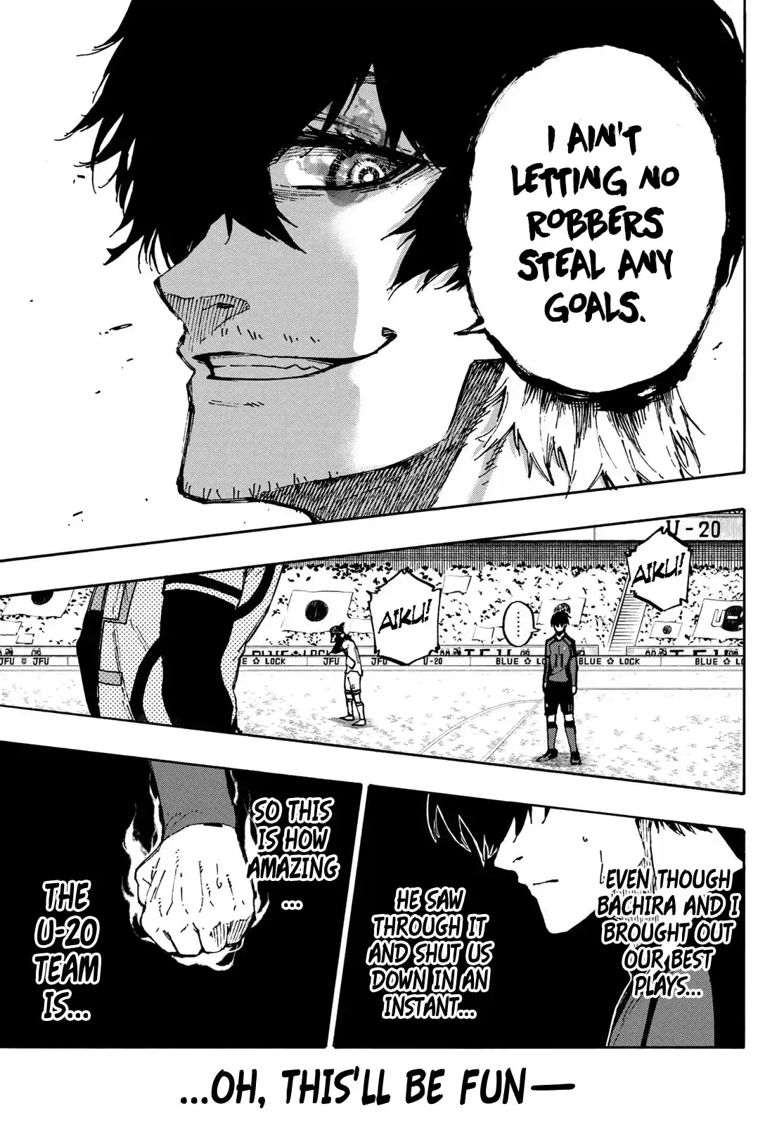 Blue Lock Chapter 113: Cops And Robbers