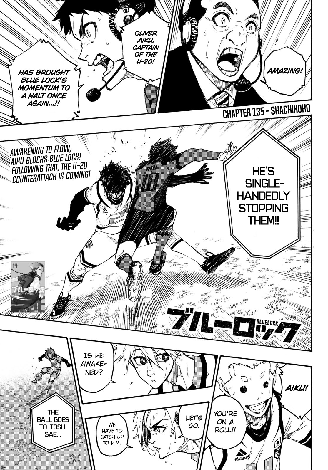 Blue Lock Chapter 135
