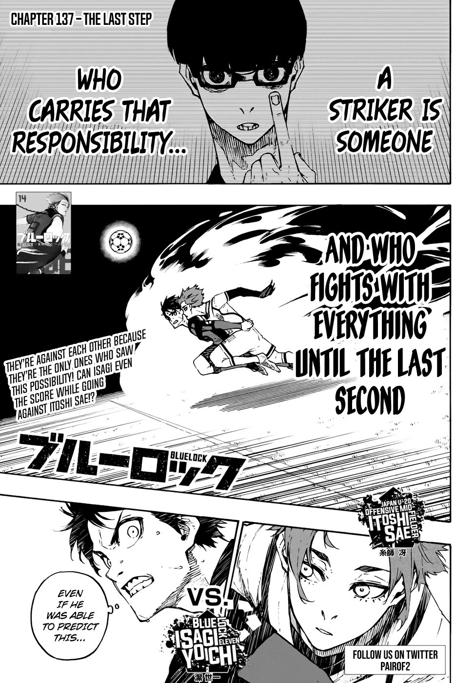 Blue Lock Chapter 137