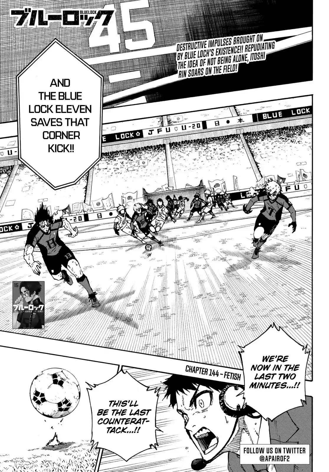 Blue Lock Chapter 144: Fetish