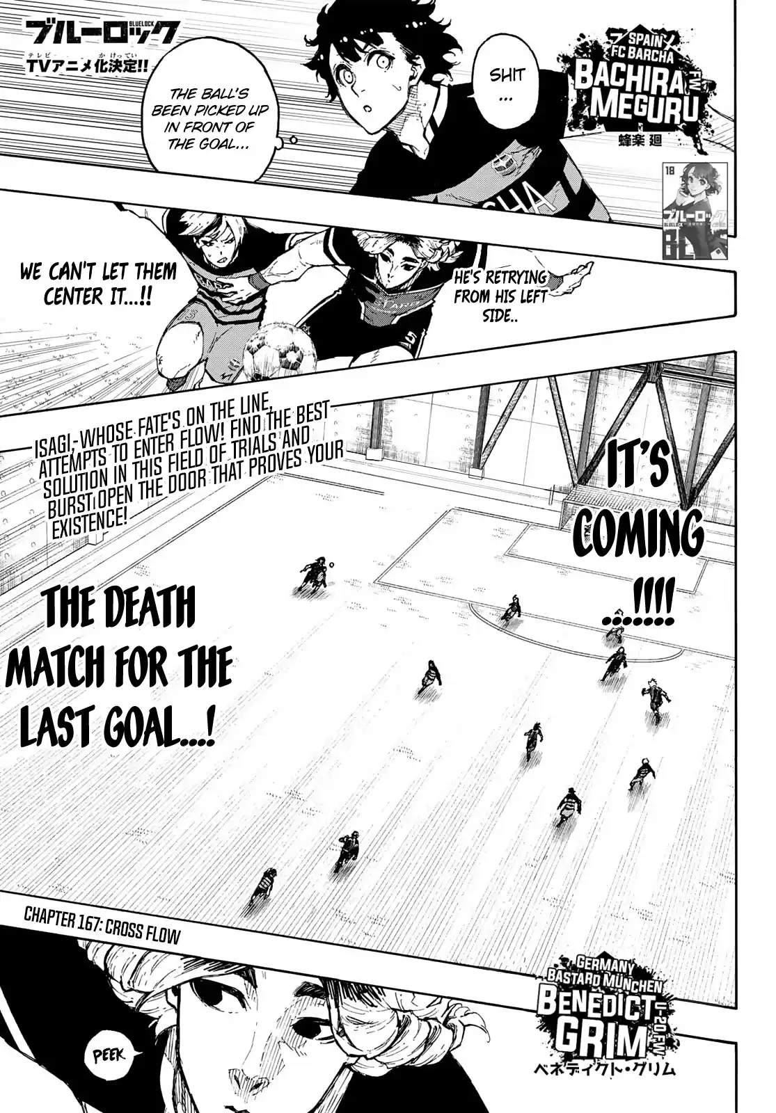 Blue Lock Chapter 167