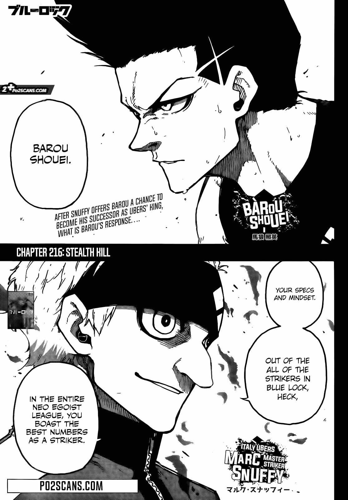 Blue Lock Chapter 216