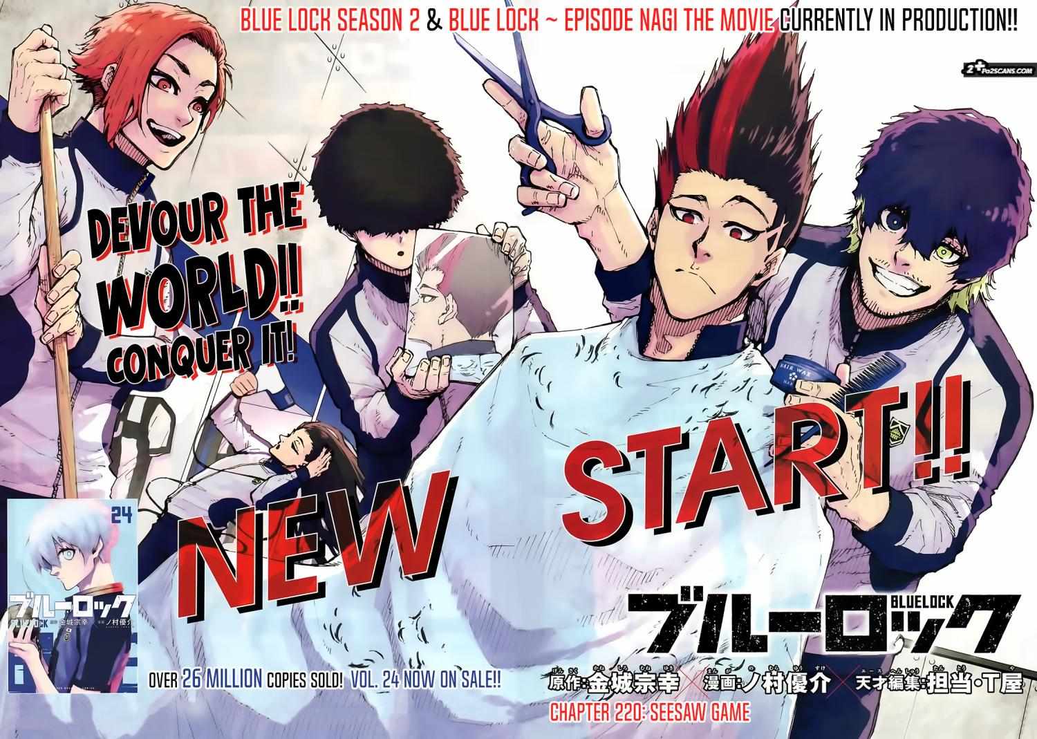 Blue Lock Chapter 220