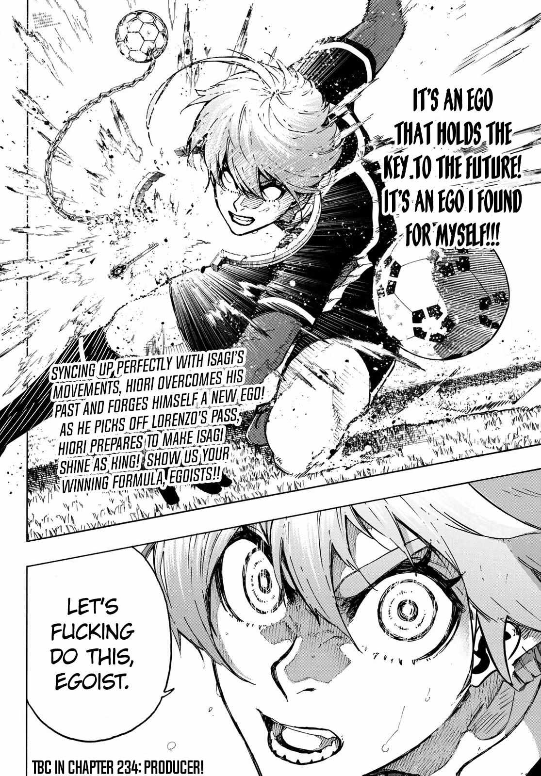 Blue Lock Chapter 233