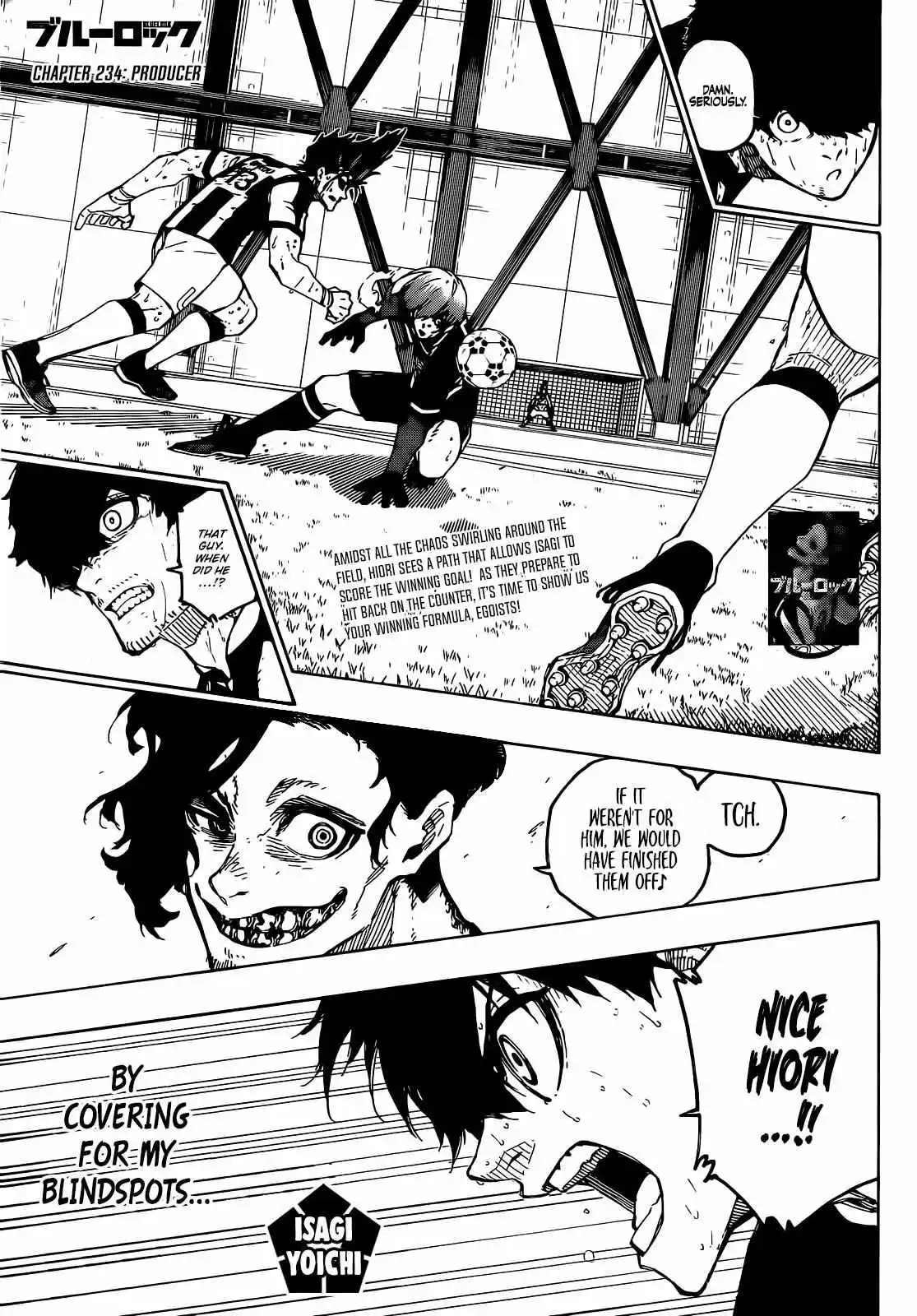 Blue Lock Chapter 234