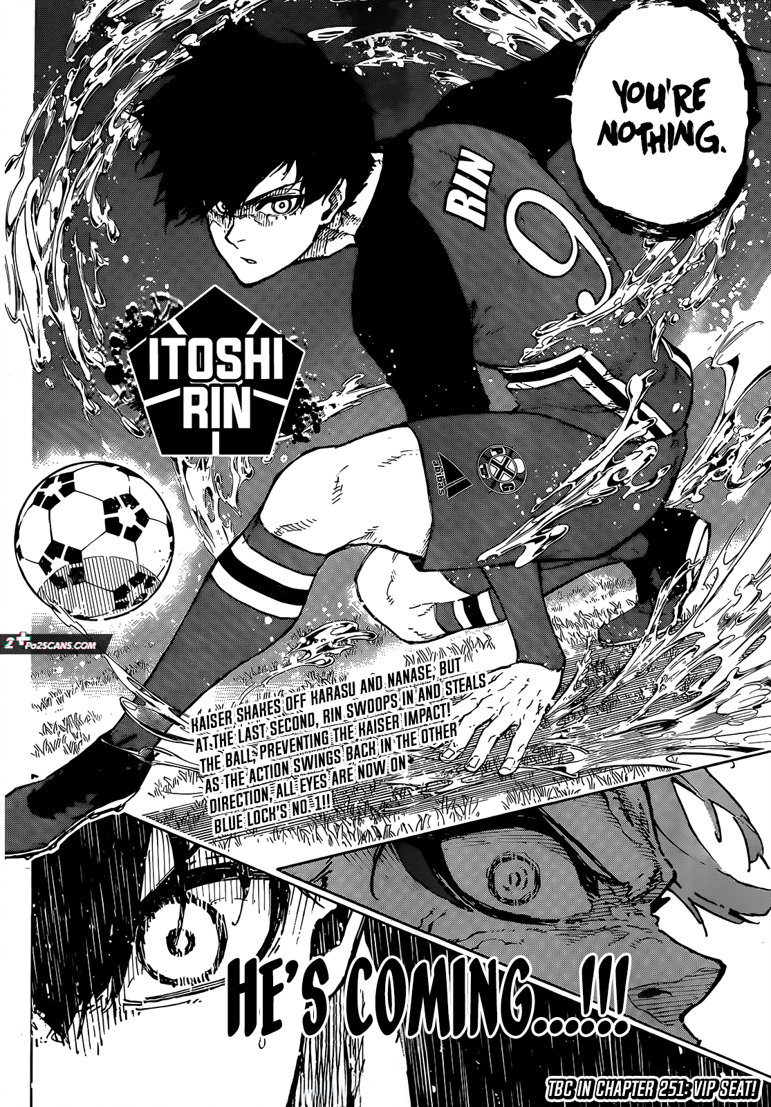 Blue Lock Chapter 250