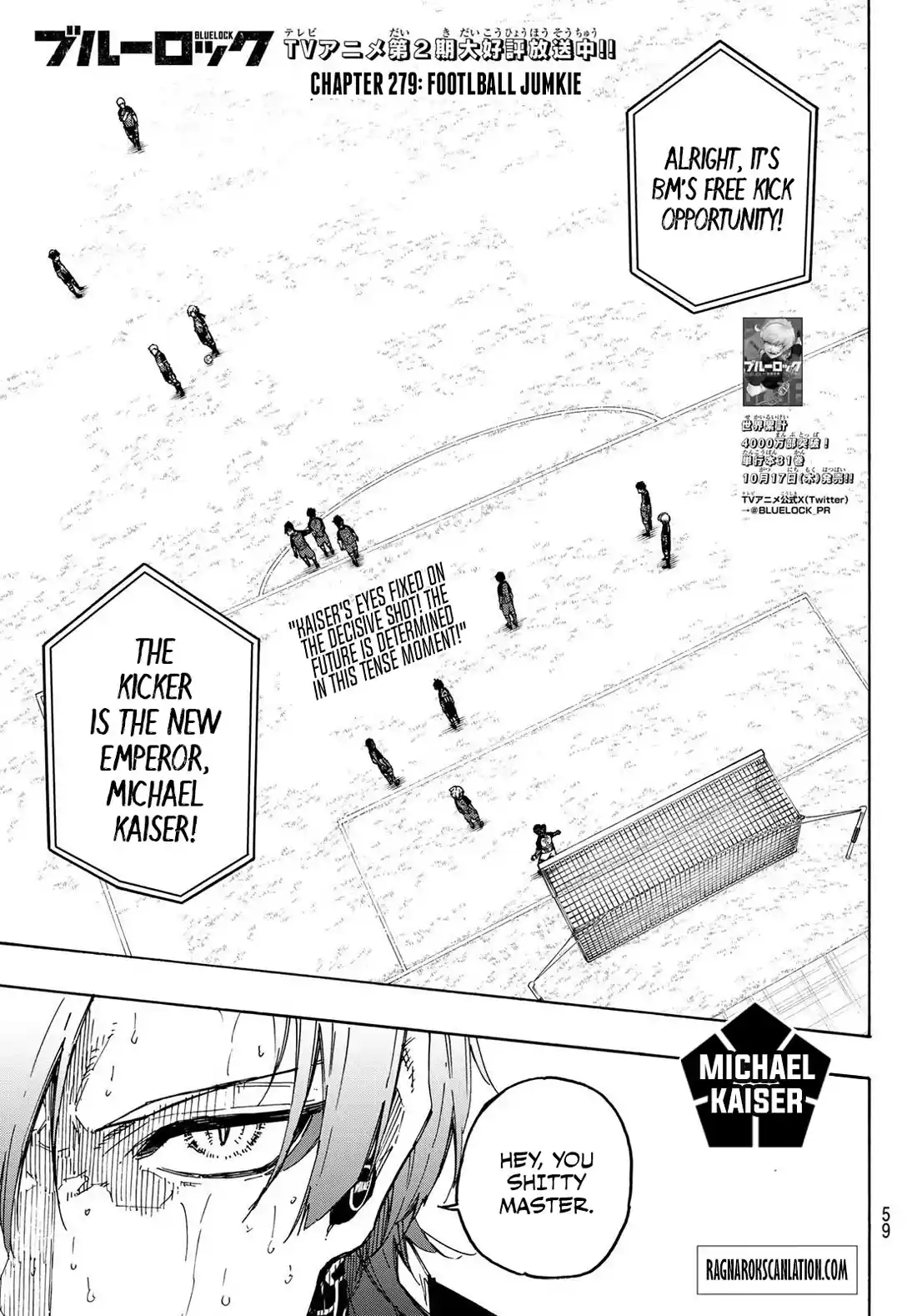 Blue Lock Chapter 279