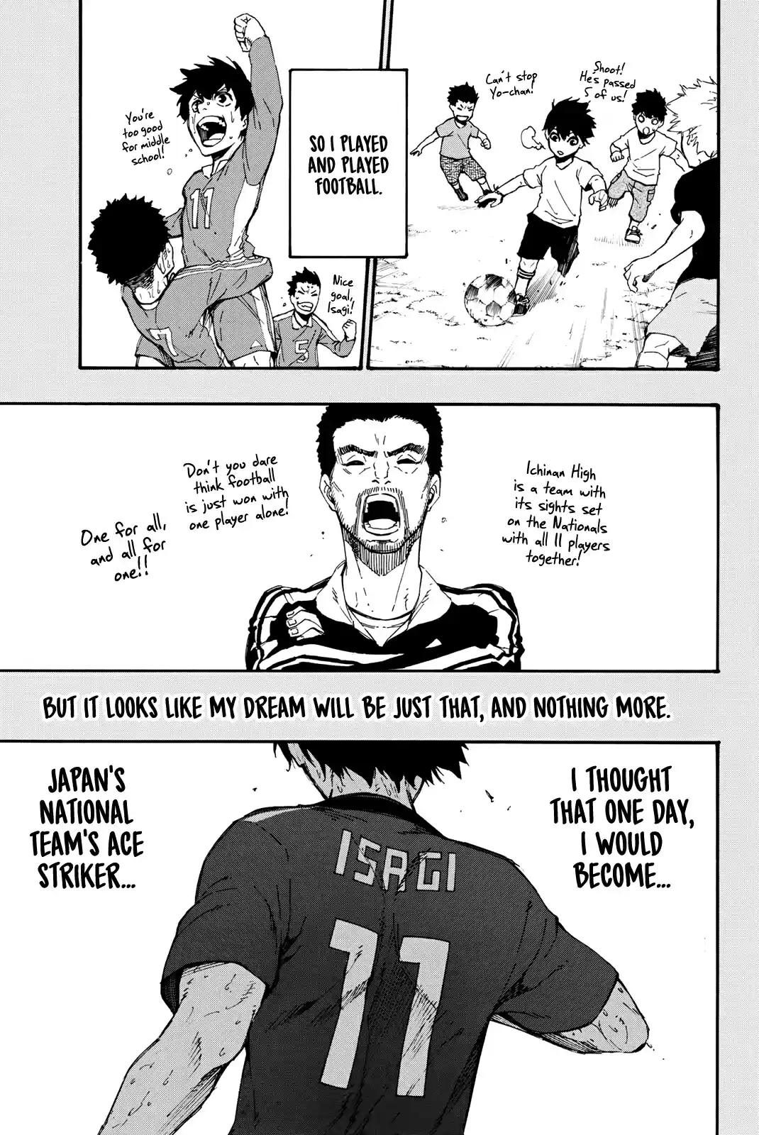 Blue Lock Vol. 1 Ch. 1 Dream