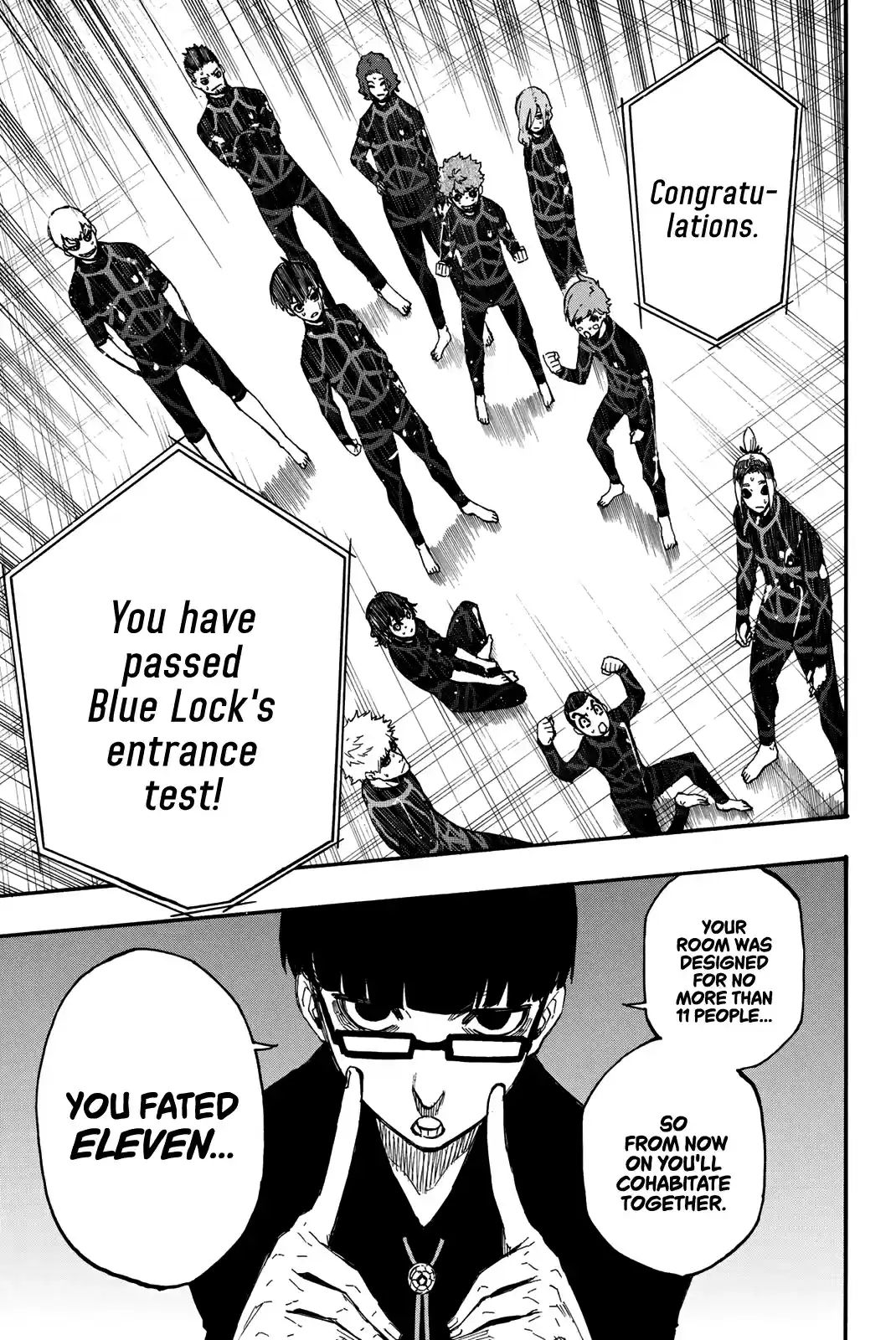 Blue Lock Vol. 1 Ch. 2 Moving In