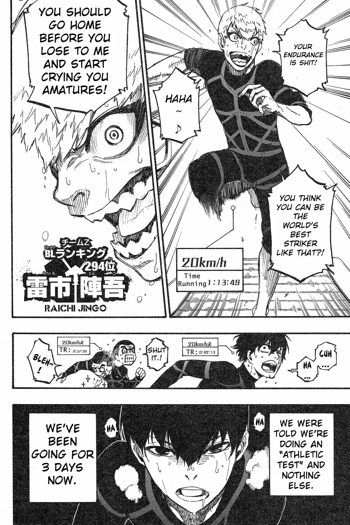 Blue Lock Vol. 1 Ch. 3 Monster