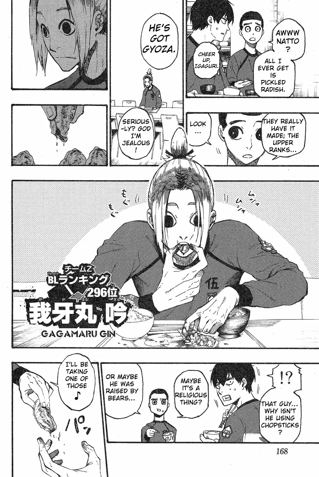 Blue Lock Vol. 1 Ch. 3 Monster