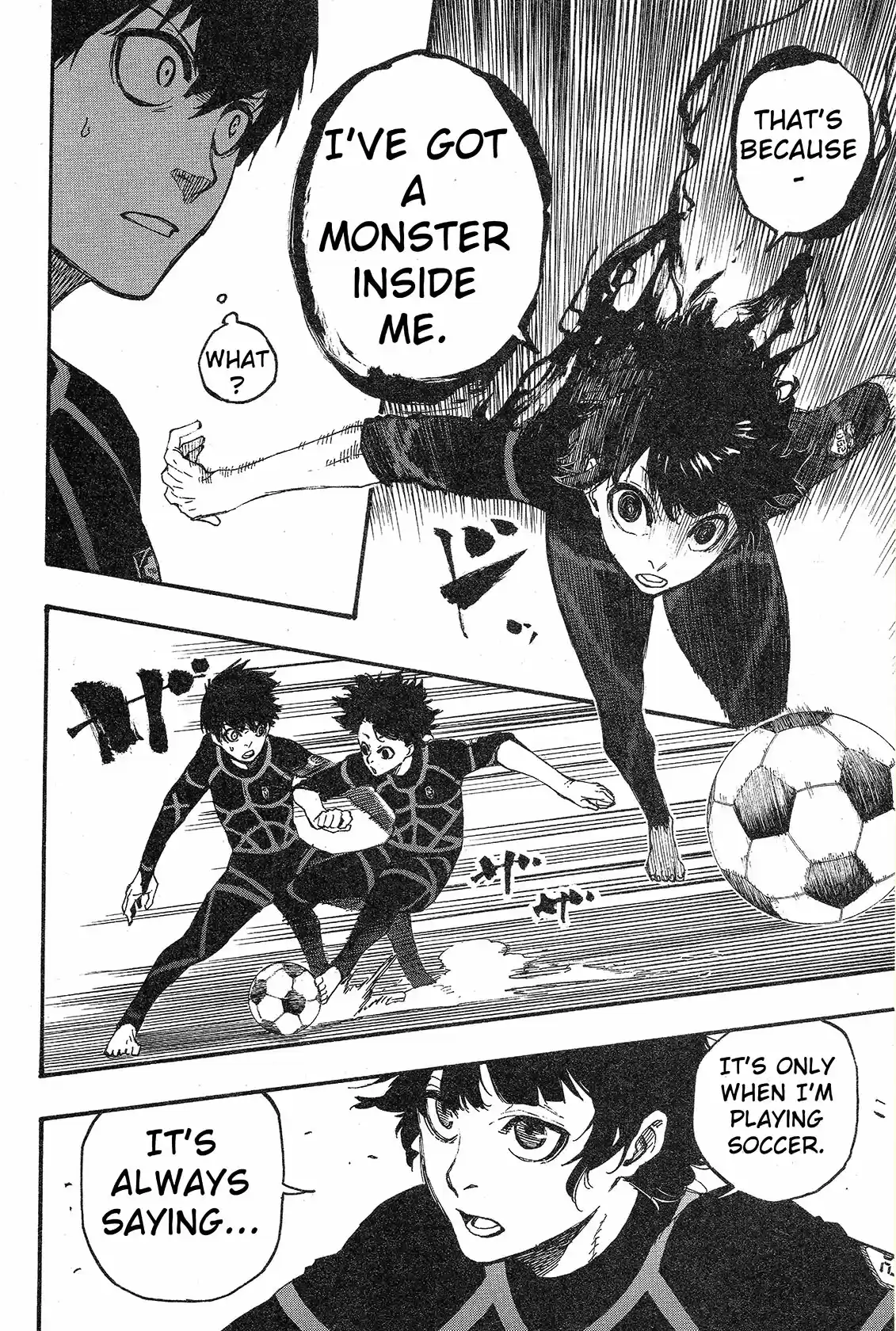 Blue Lock Vol. 1 Ch. 3 Monster