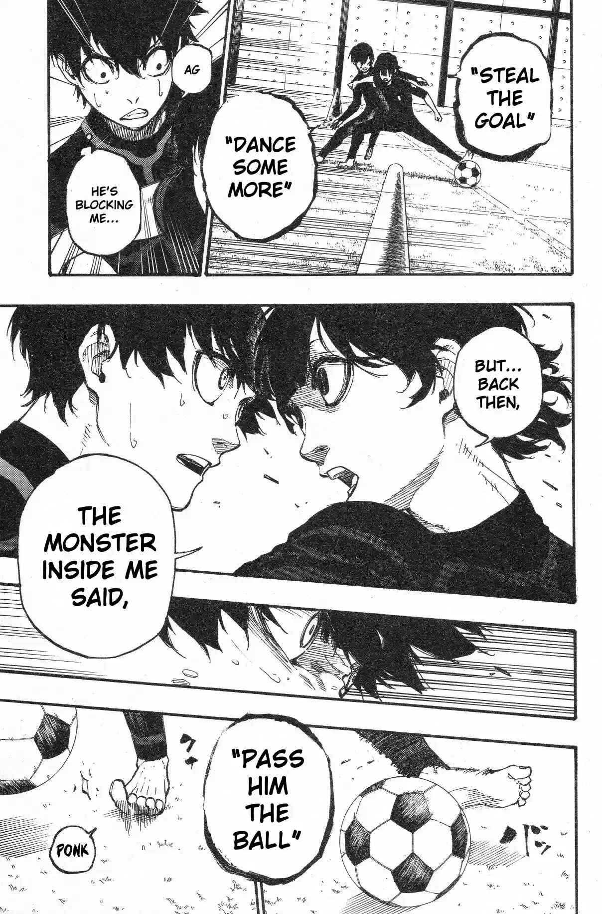 Blue Lock Vol. 1 Ch. 3 Monster