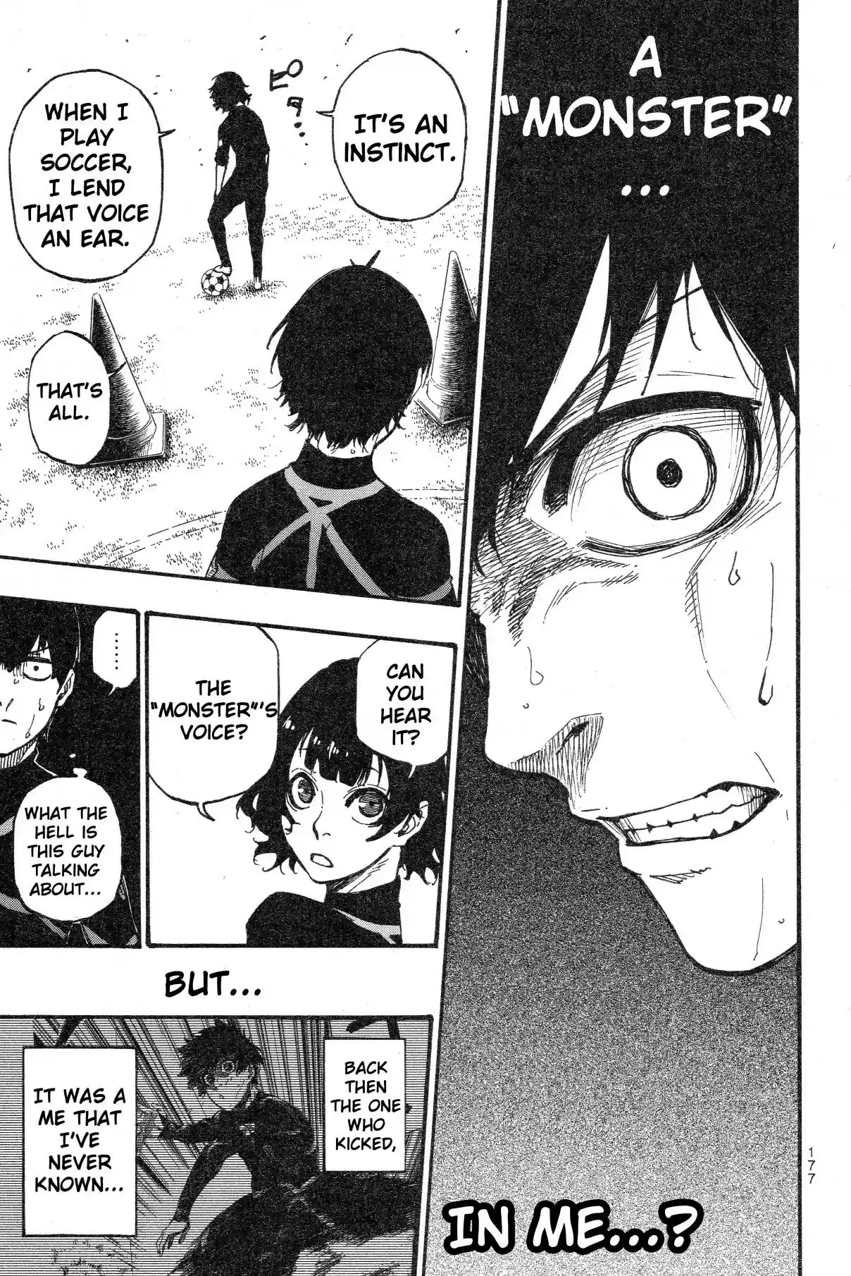 Blue Lock Vol. 1 Ch. 3 Monster