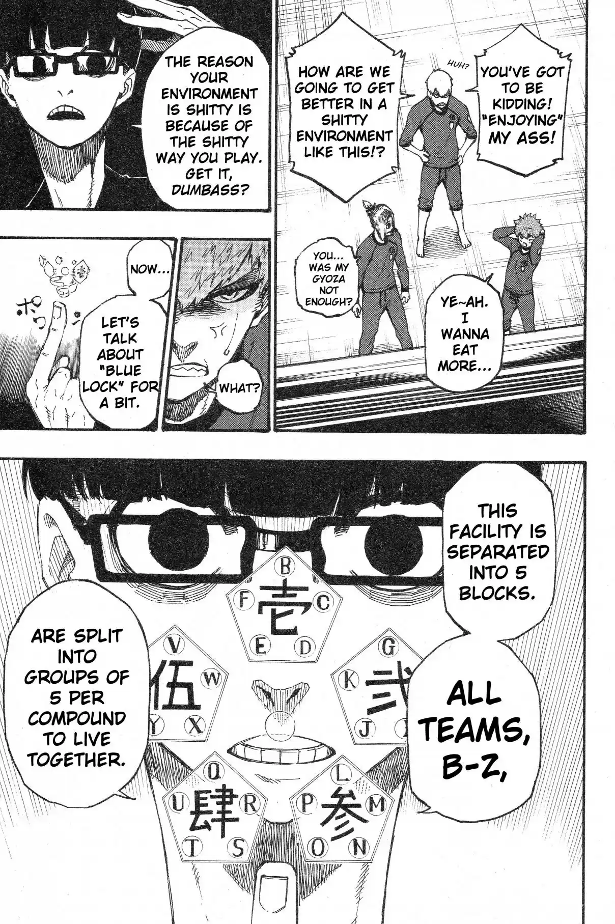 Blue Lock Vol. 1 Ch. 3 Monster