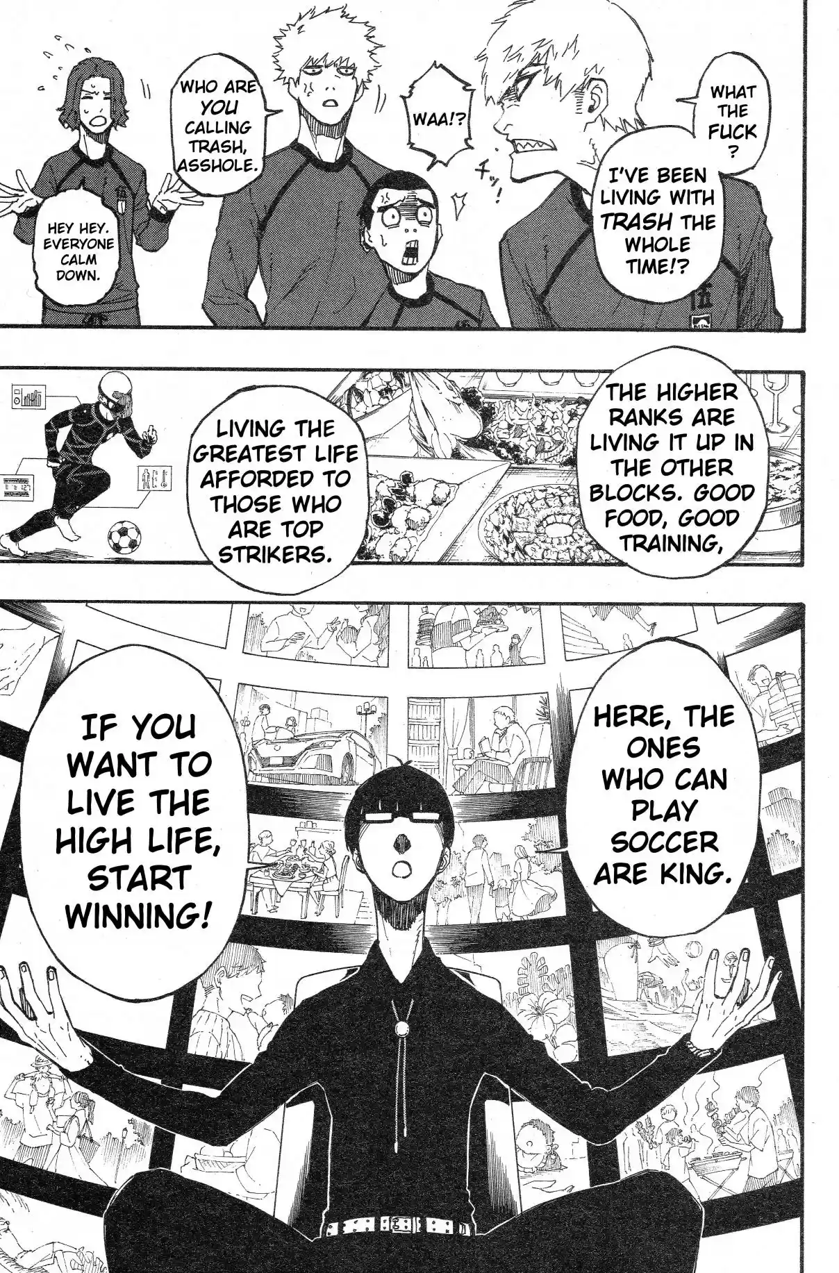 Blue Lock Vol. 1 Ch. 3 Monster