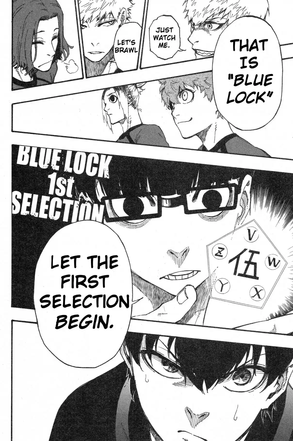 Blue Lock Vol. 1 Ch. 3 Monster