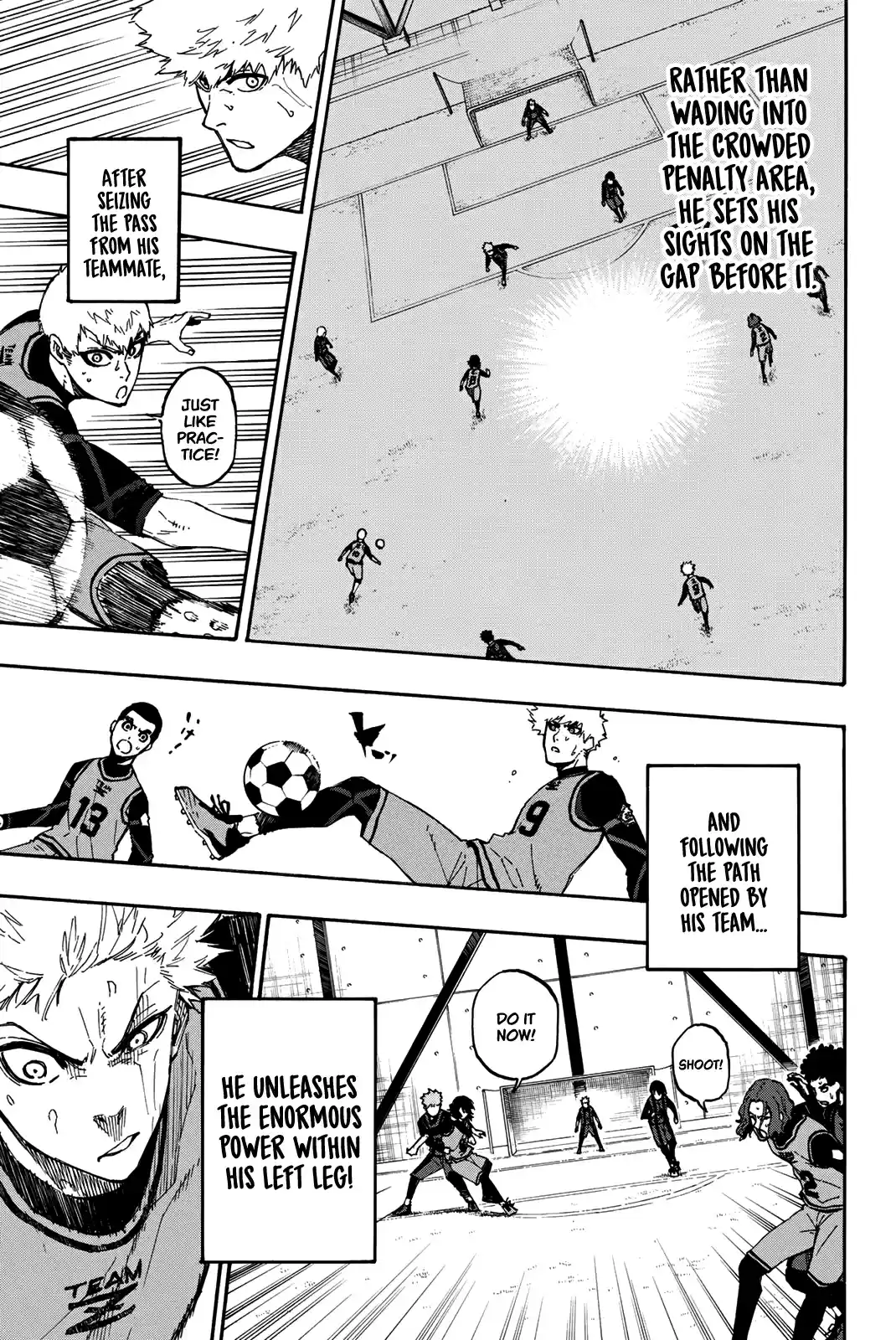 Blue Lock Vol. 2 Ch. 10 "I'll Be The Next 9!" Tactic